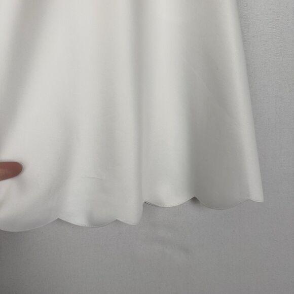 Ted Baker Dress Womens 2 Mint Pastel Scuba Knit Floral‎ Fit Flare Feminine Event - Picture 15 of 16